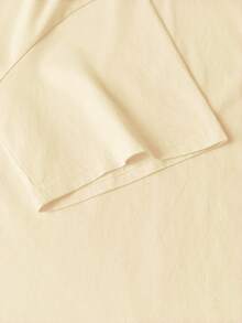 Ribbed cotton men's t-shirt, margarita print, college style spring and summer new sports men's clothing, fashion soft breathable men's light yellow short sleeve tops