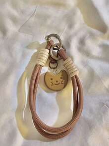 通用鱼形编织手链，带链条、手机挂绳、钥匙扣、相机带 - 彩色 - 查看 7