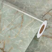 1 Roll Of Tearable Black And White Marble Embellishment Wallpaper 15.7inX39.3/118.1/196.8in Vinyl Contact Paper Self-Adhesive Removable DIY Decoration Suitable For Kitchen And Bathroom Instant Rejuvenation Furniture Countertop Drawers Easy Luxury Upgrade Wall Paper Wall Stickers Room Decor Wall Decor Bedroom Living Room Decor