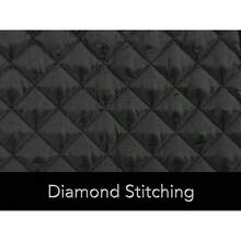 4 Slice Toaster Cover, Polyester Fabric Quilted Four Slice Toaster Appliance Dust-Proof Cover For Kitchen Small Appliance Dust And Fingerprint Protection (Black) - Two Slice - 查看 3