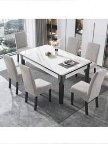 Ensemble de housse de chaise étanche pour salon, salle à manger 1pc