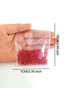 Kit de 320 cuentas de vidrio para hacer joyas, cuentas de vidrio iridiscentes transparentes de 4 mm 8/0 en 30 colores, 20 g/paquete, accesorios de alta calidad uniformes y duraderos, adecuados para hacer pulseras francesas hechas a mano, joyería con cuentas, pulseras bordadas, aretes, collares, anillos, regalos para familiares y amigos