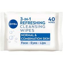 Refreshing Cleansing Wipes Normal Skin And Comination Skin (40 Wipes)  Pnt-Ased Up Remover Face Wipes  Gentle Yet Effective Up Removal 783553