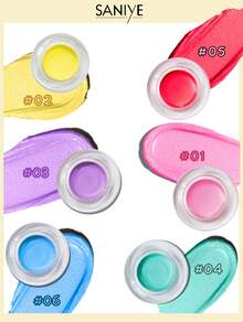 Delineador tonos pastel SANIYE M503 - Amarillo - Ver 3