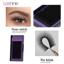 Lashine 16 Rows 0.05 0.07 LC Curl Faux Mink Eyelashes Extension Individual Eyelashes Artificial Fake False Eyelashes Lash Extensions