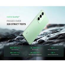 Realme 14X 5G Global Unlocked Smartphone:6.67" HD+ 120Hz Display,Dimensity 6300 5G Chipest,6GB+128GB,5000mAh Battery &15W Charge,Android 15(Black) - Black - View 5