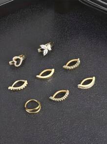 1 stuk charmante navelpiercing met zirkonia, geperforeerd voor dames, maat 14G, binnendiameter 10 mm en 12 mm, geschikt voor piercings in meerdere delen, zoals lippiercings, neusringen, neus, oren en navel. Het ultrapraktische scharnier voorkomt wrijving in kleding, waardoor het geschikt is voor werk, sport, wandelen, zwemmen en meer. Zeer geschikt voor dansvoorstellingen, strandfotografie en dagelijks gebruik.