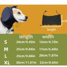 New Dog Ear Muffs Noise Protection, Dog Anti-Noise Anti-Startle Neck Warmer Ear Muffs, Pet Supplies