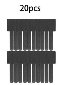20Pcs Nylon Cable Clips, Desk Data Cable & Computer Wire Management Organizer