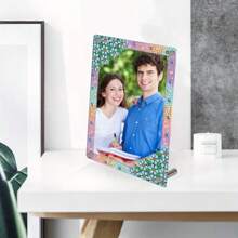 Elegantes DIY Diamant-Malset mit Acryl- & Kristalldiamanten, einzigartiges funkelndes dekoratives Design, Geschenkboxverpackung, Diamantkunst