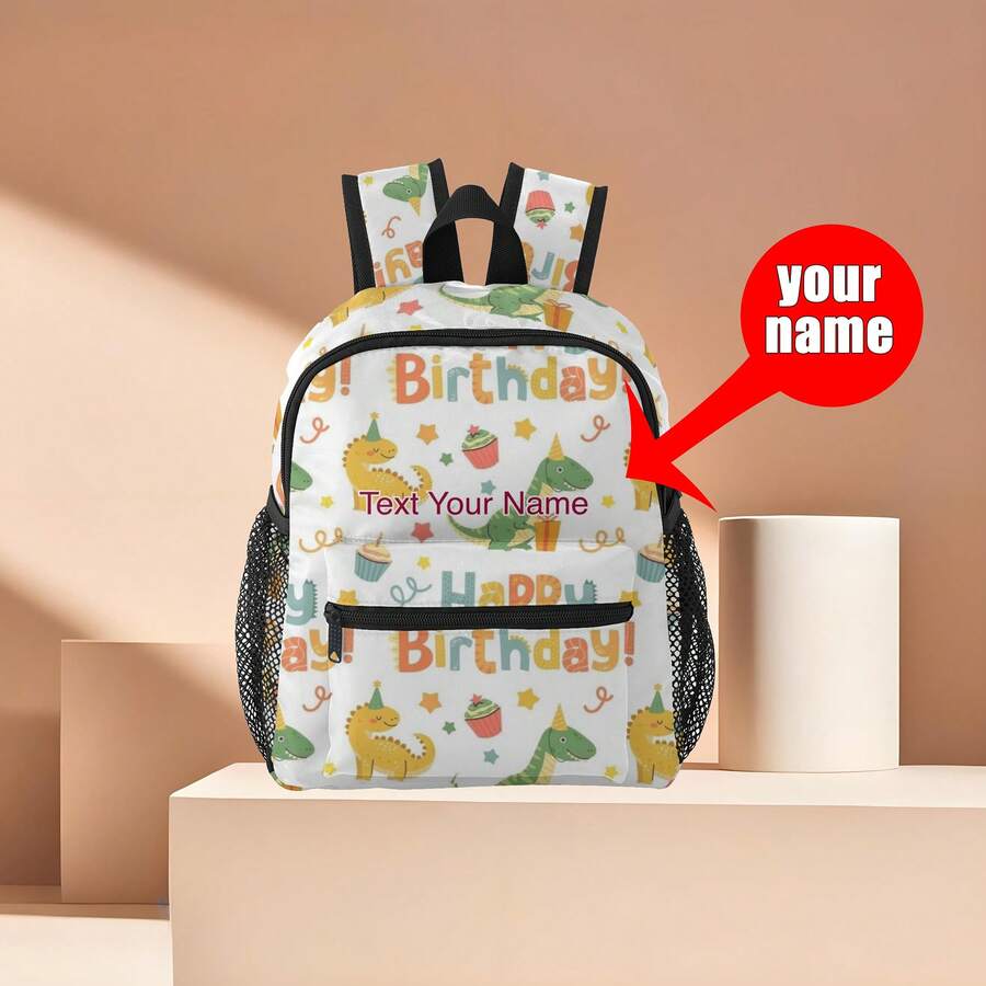 1pc Custom Printed 12 Inch School Backpack