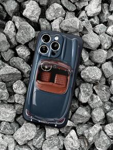 Perforated Edged Blue Vintage Car Printed Anti-Fall Fashionable Phone Case Waterproof Shockproof Scratch Resistant,International Version, Not The Domestic Version - Multicolor - View 7