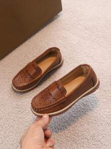 1 Paar Kinder Weichsohlige Bequeme Lässige Schuhe, vielseitige Flache Schuhe für den Outdoor-Gebrauch, Frühling/Herbst