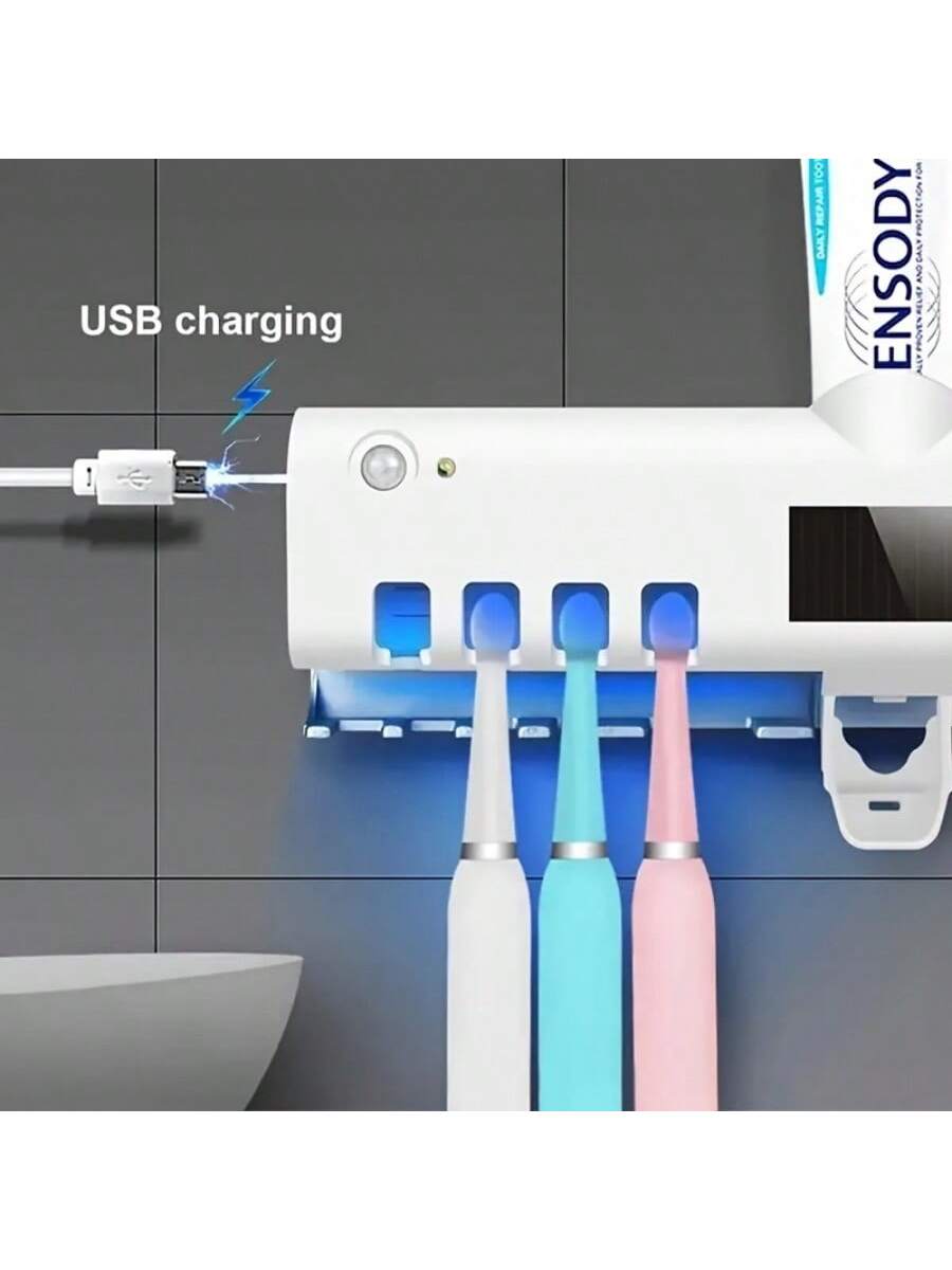 RAF قاعدة فرشاة أسنان معقمة بالأشعة فوق البنفسجية...