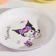 Sanrio Brandneuer offizieller Sanrio Keramik Cartoon niedliche hochwertige Speiseteller, Dessert-/Obstplatte, für den Heimgebrauch