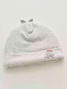 Gorro de 0 a 6 meses para recién nacidos e infantes, gorros de bebé suaves, gruesos y elásticos, adecuados para niñas y niños como accesorio - Multicolor - Ver 12