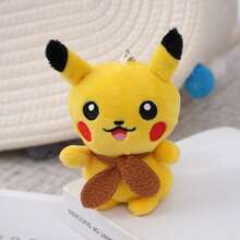 Peluche de  y Ash Ketchum de  de 13 cm, juguete de peluche suave, accesorio lindo para mochila, llavero, regalo para cumpleaños, Halloween, Navidad - Multicolor - Ver 3