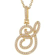 Gold Plated Initial Necklaces For Women Letter Pendant Necklaces Cubic Zirconia Stainless Steel Chain Iced Out Letter Necklace Birthday Gifts