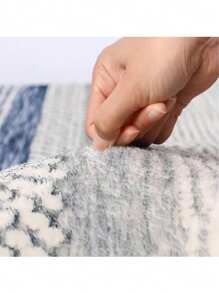 سجاد داخلي زخرفي ذو طابع بسيط وأنيق، مصنوع من مواد صناعية شبيهة بالصوف، سجاد داخلي مناسب لغرف المعيشة والأريكة والغرفة النوم وجانب السرير (مانع للانزلاق)، السجاد الداخلي للمطبخ والمكتب (وسادة كرسي)، البساط المدخل، البطانية الخارجية للرحلات والتخييم