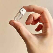 5/10 件 2ml 透明旅行瓶，耐用坚固的储存瓶，空的可再填充容器，带翻盖防漏，适用于乳液、精油