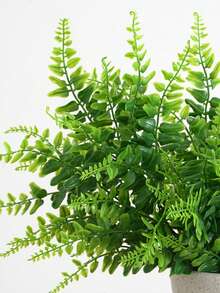 1/4/8 pièces - Arbustes de buis artificiels résistants aux UV - Idéal pour la décoration intérieure/extérieure, les mariages et la décoration de jardins de la maison, plantes vertes artificielles extérieures résistantes aux UV, faux arbustes de buis, herbe, 8 paquets pour la ferme, la maison, le jardin, le bureau, le patio, le jardin