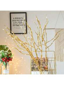 1 pièce Guirlande lumineuse LED de 72 cm de hauteur avec 20 lampes, décoration alimentée par batterie pour chambre à coucher, anniversaire, intérieur, mariages, fêtes, vacances, vases à fleurs, cadeaux, lumières scintillantes colorées, lumières de fée, décoration d'Halloween, décoration de maison, décoration de fête, décoration d'Halloween, décoration de chambre, décoration de jardin d'Halloween pour cadeau de fée - Prune - Voir 7