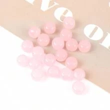 50pcs/Pack Bi-Color Gradient Lucite Beads Bracelet Strand Bead DIY Jewelry Accessories