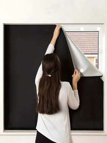 1pc Portable Thermal Insulated Blackout Curtain - UV & Light Blocking, Energy Saving, No Drill Required, Classic Style For Home, Office & Travel 3 Size