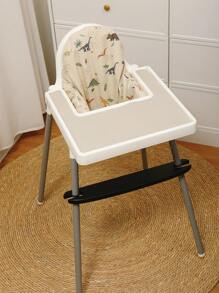 1 Set Baby Hochstuhl Fußstütze aus natürlichem Bambus Holz mit Höhenverstellung, passend für Antilop Hochstuhl, rutschfest und stabil, Baby Hochstuhl Zubehör