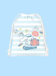 Sanrio 1pc Sanrio & Melody Small Storage Pouch, Portable & Practical Storage Item, Can Store Accessories & Hair Clips