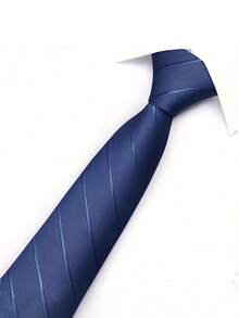 1 chiếc cà vạt cao cấp, phù hợp cho trang phục công sở, trang phục thường ngày, kiểu dáng thời trang đa năng, thích hợp để mặc hàng ngày, có thể phối cùng đồng phục, áo sơ mi, vest, v.v. - nhiều màu - Xem 14