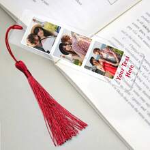 Personalized Photo Bookmark,Custom Bookmark,Personalised Bookmark Photo Book Mark Acrylic Bookmarks With Photo Book Marks For Women Birthday Anniversary Bookmarks Picture Bookmark, Anniversary Gift, Birthday Gift Bookmark For Women, Mom Gift Idea, Photo Gift - Multiple Text Color Bookmarks - View 10