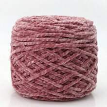 1 Stück 200g Chenillegarn 6mm dick, handgemachtes DIY Gehäkeltes Samt-Effektgarn für Stricken, Schals, Mützen, weiche Decken