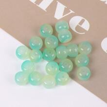 50pcs/Pack Bi-Color Gradient Lucite Beads Bracelet Strand Bead DIY Jewelry Accessories