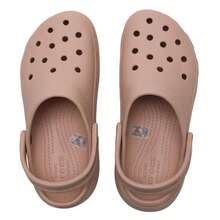 Crocs 女士经典云朵凉鞋，舒适休闲日常运动拖鞋，款式 206750-7AF