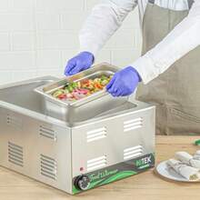 Hotel Pan 1 Count 1 3 Size AntiJam 4 Deep Freezable 24 Gauge Stainless Steel Steam Pan Lid Sold Separately For Use In Commercial Kitchens Cafeterias And Catering Events - One-thirdsize - View 5