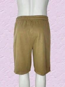 Men Shorts - Beige - View 2