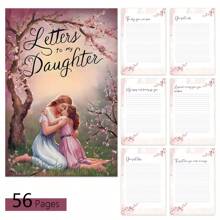 1pc Floral Pregnancy Journey Loose Leaf Binder Diary, Suitable For Expectant Mothers Memory Book, New Moms Monthly Planner, Perfect Mother's Day Gift,For School Supplies,Back To School