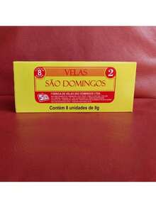 Kit 150 White Candles Sticks No. 2 (13 Cm X 1.2 Cm) Long Burning São Domingos - 150 - Xem 2