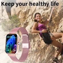 Eytlptoc 2025 New Intelligent Smartwatch, (Answering/Dialing Calls) Large Touchscreen Display, Outdoor Smartwatch For Men & Women, Multiple Sports Modes (Hiking, Pedometer Etc.), Compatible With Android & IOS Phones