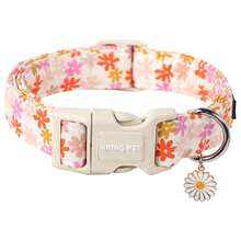 ARING PET Dog Collar - Adjustable Cartoon & Fruit Print Dog Collar, Soft Breathable Cotton Cute Pet Collar For Small/Medium/Large Dogs - New Dinosaur - New Dinosaur - 查看 10
