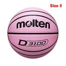 1pc New Molten BD3100 Series Basketball Professional Size 5 Size 6 Size 7 PU Basketball Blue Pink Training Balls For Indoor/Outdoor Wear-Resistant And Anti-Slip Bright Colors Design Durable Goal Perfect Gifts For Women Men Teenagers Competition Matches Team Sports And School Games, Textured Basketball - Multicolor - View 17