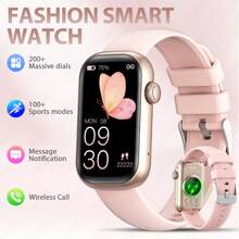 LIGE LIGE Fashionable Smart Watch For Women Silicone Band 100+ Workout Modes 1.47 Inch DisplayWeather Notifications Custom Faces Activity Tracker