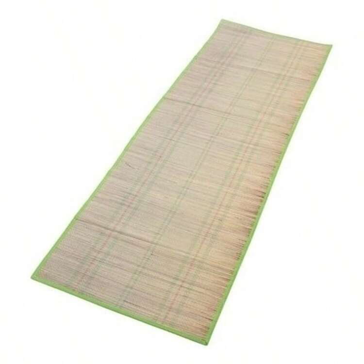 1 Piece Jacquard Straw Mat With Random Colors, Beach Straw Mat