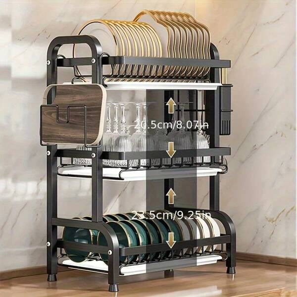 Kitchen Utensils Ornament Rack, Water Rack, Multi-Purpose Bowl Rack For Home Use, Bowl Storage Rack