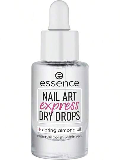 Essence Nail Art Express Dry Drops, gotas de secado para esmalte de uñas, secador rápido, transparente (8ml) yangdianouz1