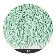 10g/240pcs Glass Bugle Beads 8 Colors Bugle Beads 2x6mm Glass Tube Beads Twisted Tube Seed Beads Bugle Spacer Beads For Earring Bracelet Necklace Jewelry DIY Craft Making