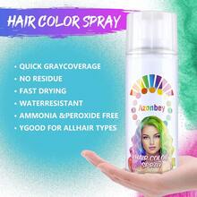 Hair Wax,Temporary Hair Color Wax,Hair Color Dye Pomades,Washable Hair Coloring Natural Hair Strong Style Gel Cream Hair Dye For Party,Hollowen,Cosplay. (Powder Blue, 120ml) - 藍色 - 查看 2