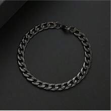Conjunto de 3 peças de pingente de cruz de metal em aço inoxidável masculino, colar, pulseira, anel, conjunto de joias, acessórios de uso diário para hip hop masculino