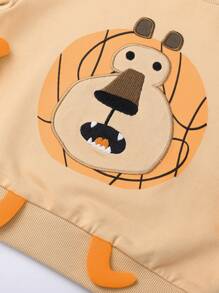 Annil Ropa para niños, niñas, niños, niña pequeña, sudaderas de cuello redondo y manga larga, primavera